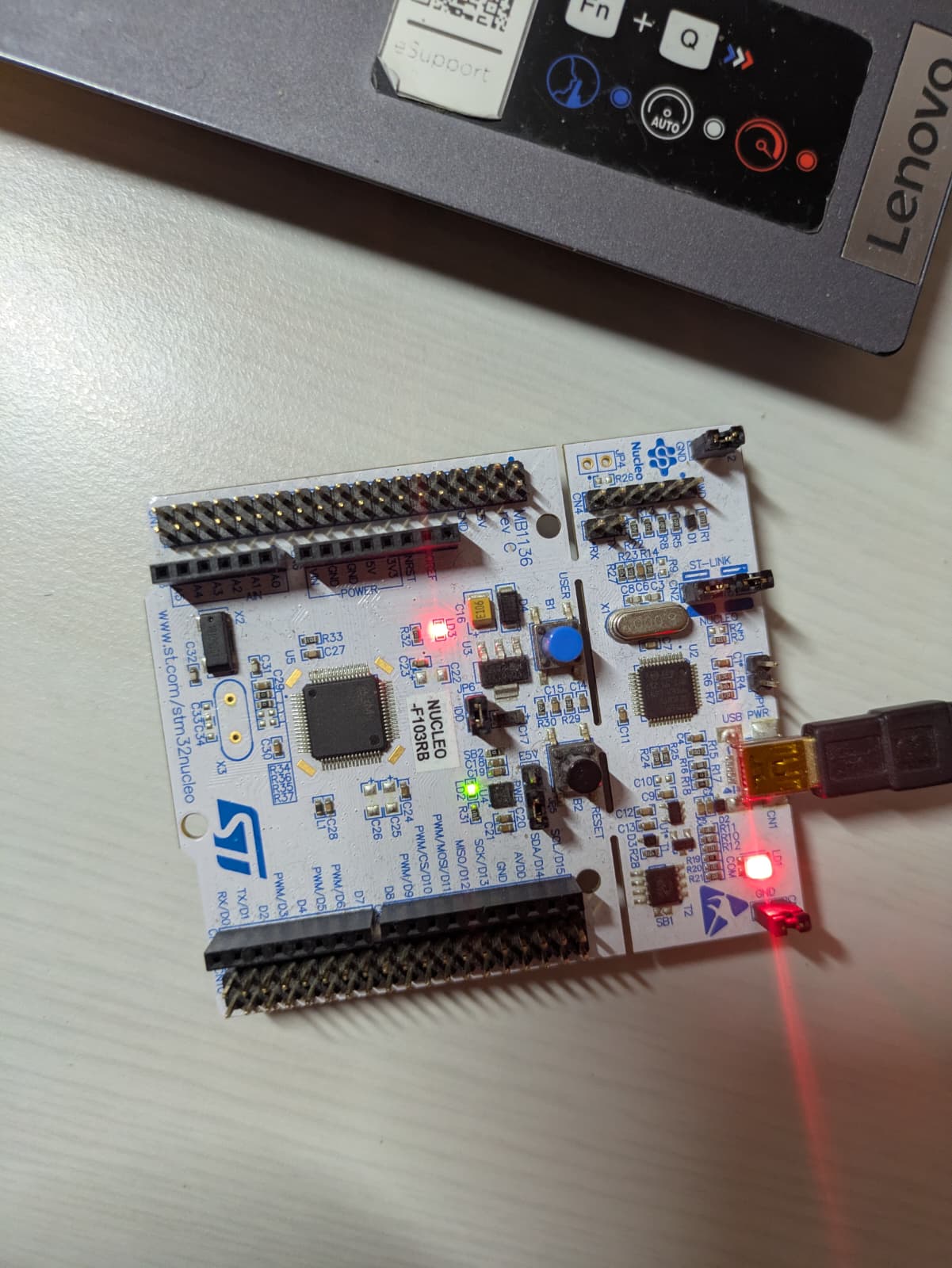 Getting Started with Zephyr RTOS on STM32 Nucleo F103RB